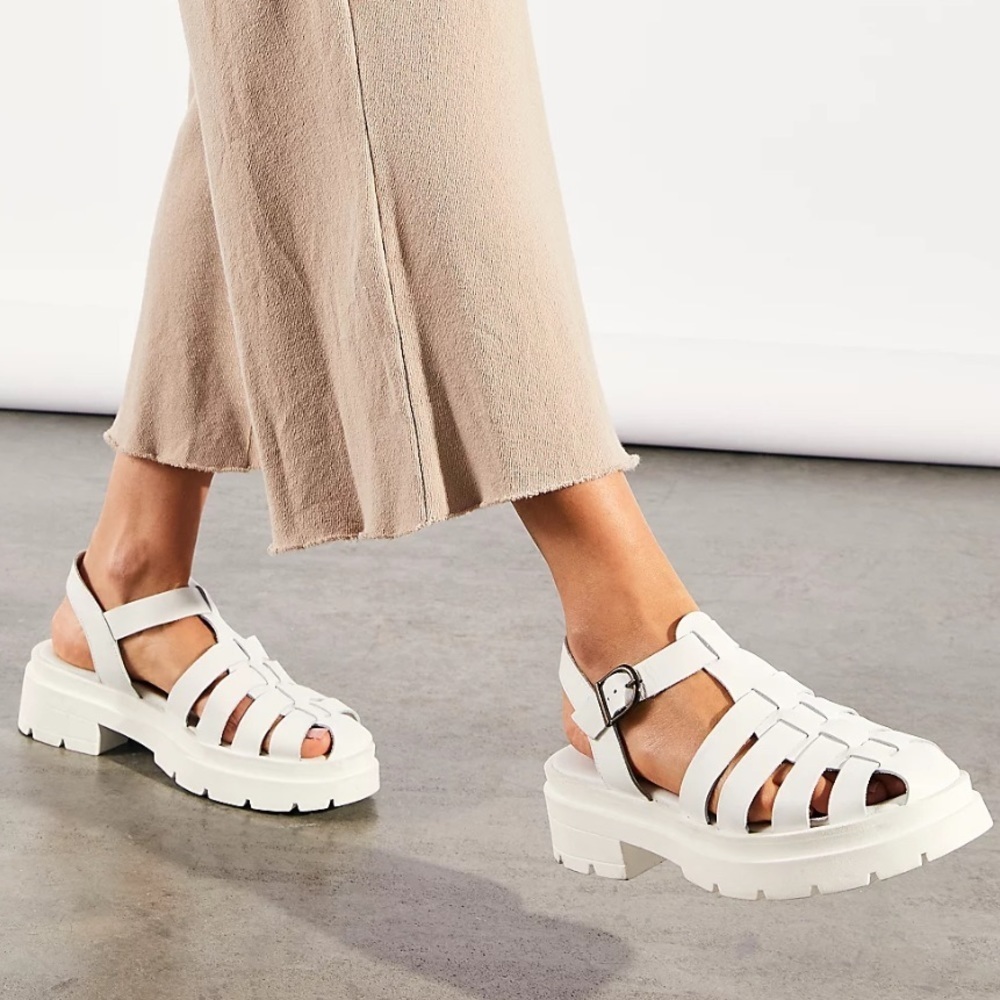 Free People Delaney Fisherman Platforms size Women’s 9.5 (39.5)